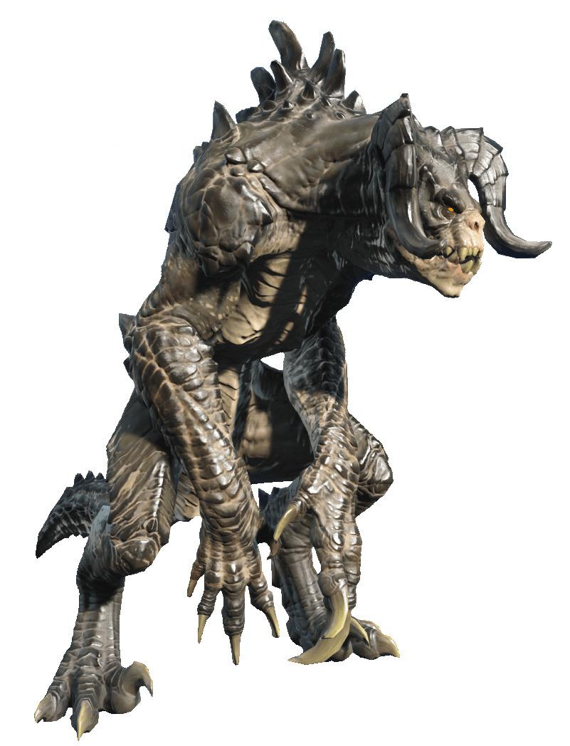 Fallout 4 Deathclaw png transparent