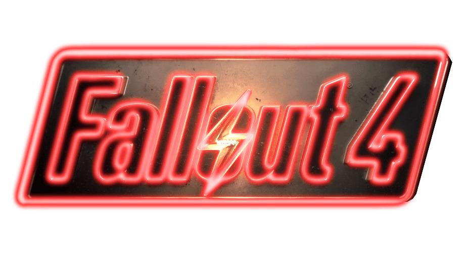 Fallout 4 Neon Logo png transparent