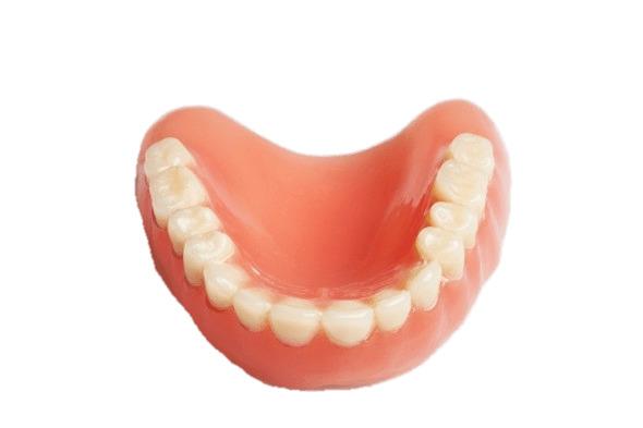 False Teeth Lower Denture png transparent