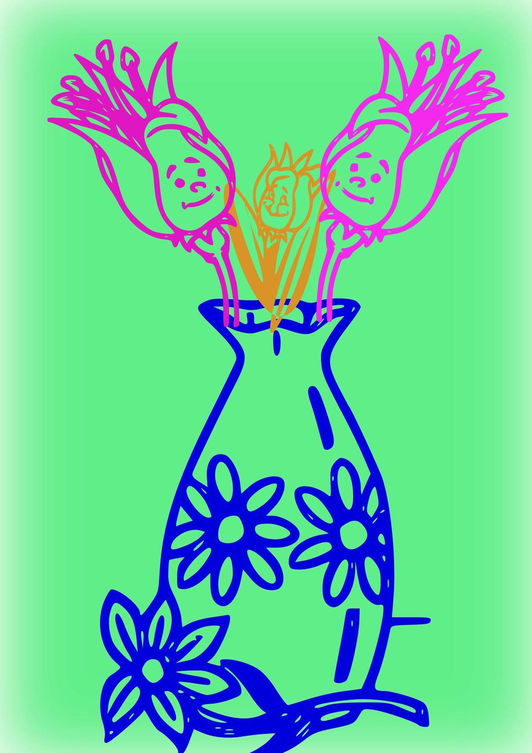 Family flowers png transparent