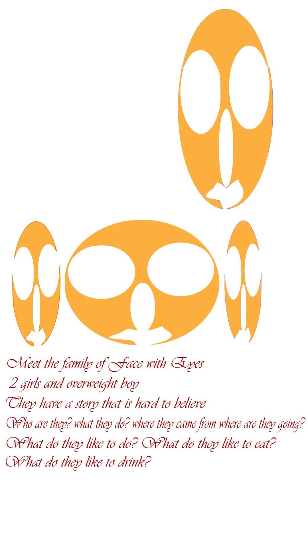 Family Of Face With Eyes png transparent
