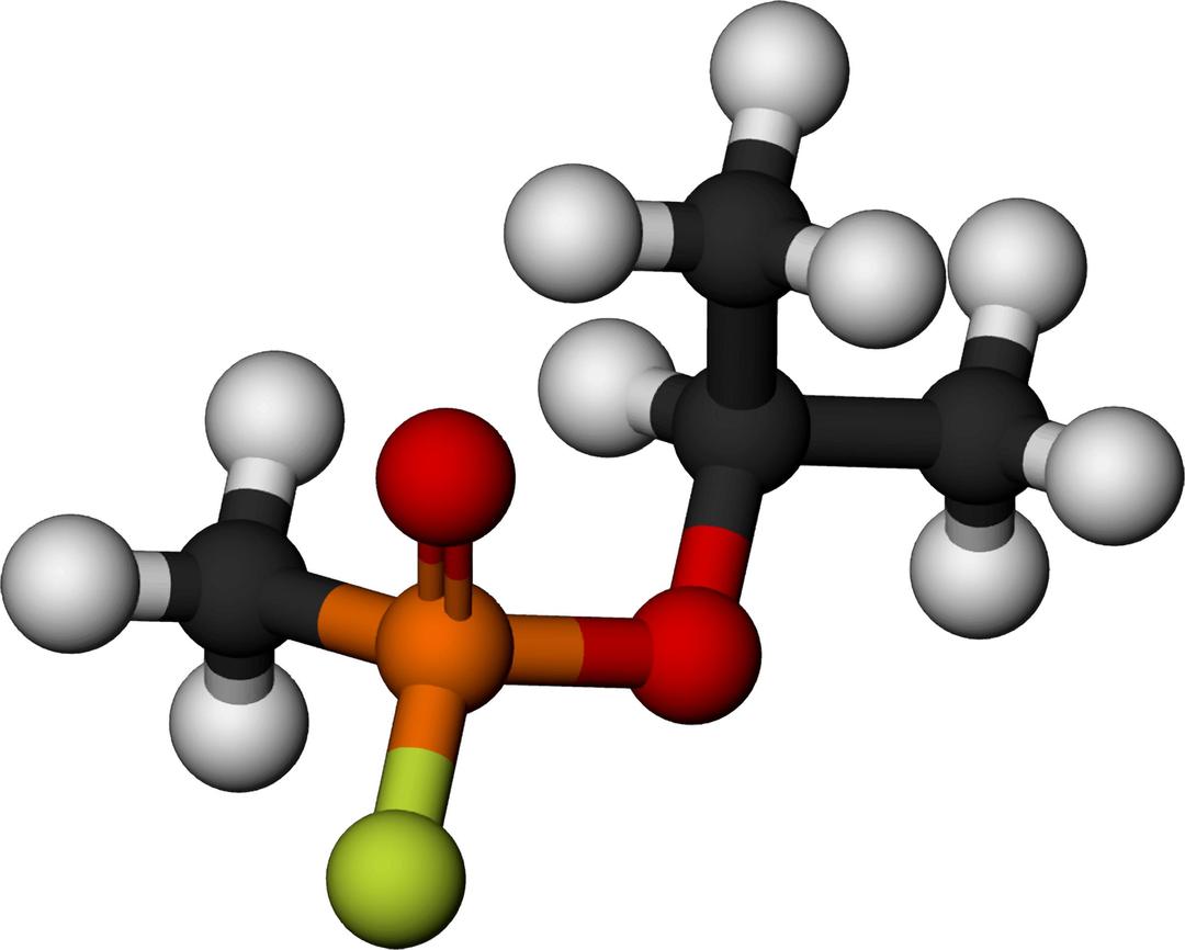 Famous (and infamous) molecules 22 - sarin png transparent