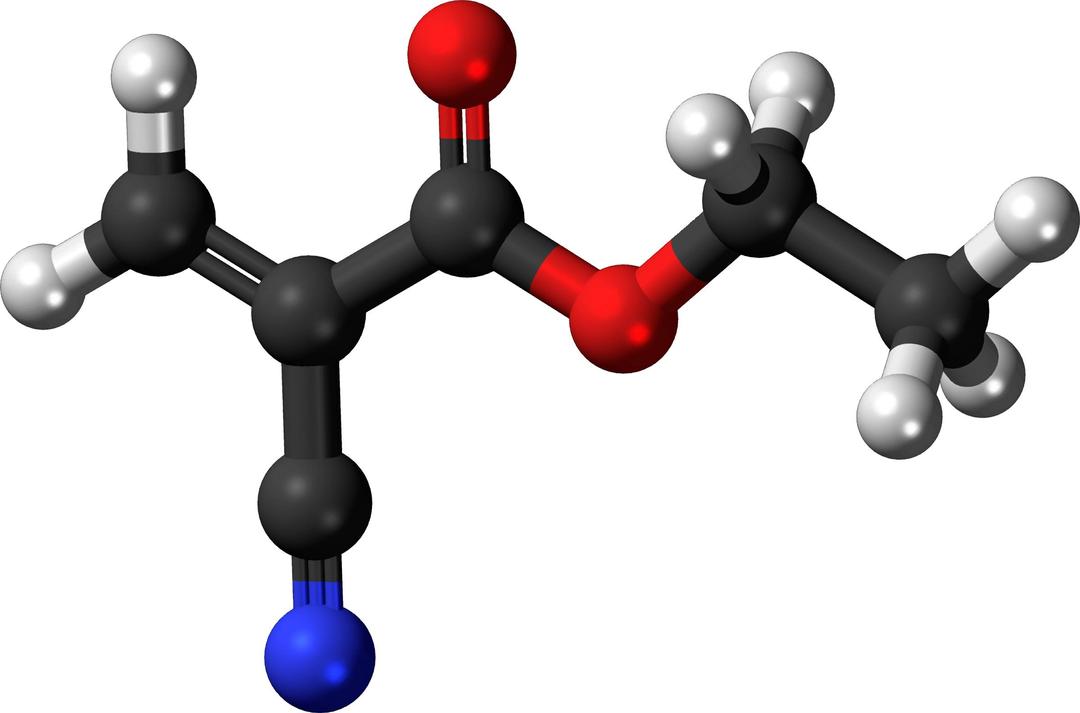 Famous (and infamous) molecules 31 - superglue 2 png transparent