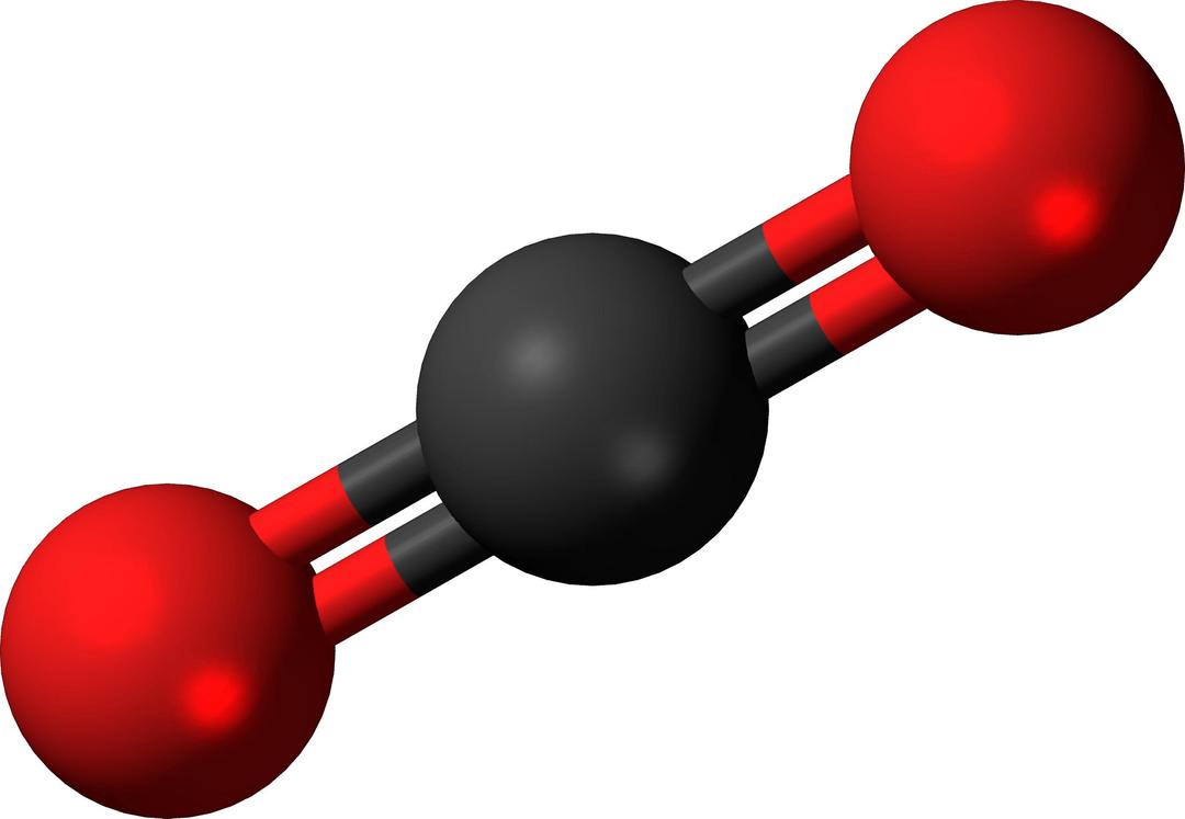 Famous (and infamous) molecules 4 - carbon dioxide png transparent