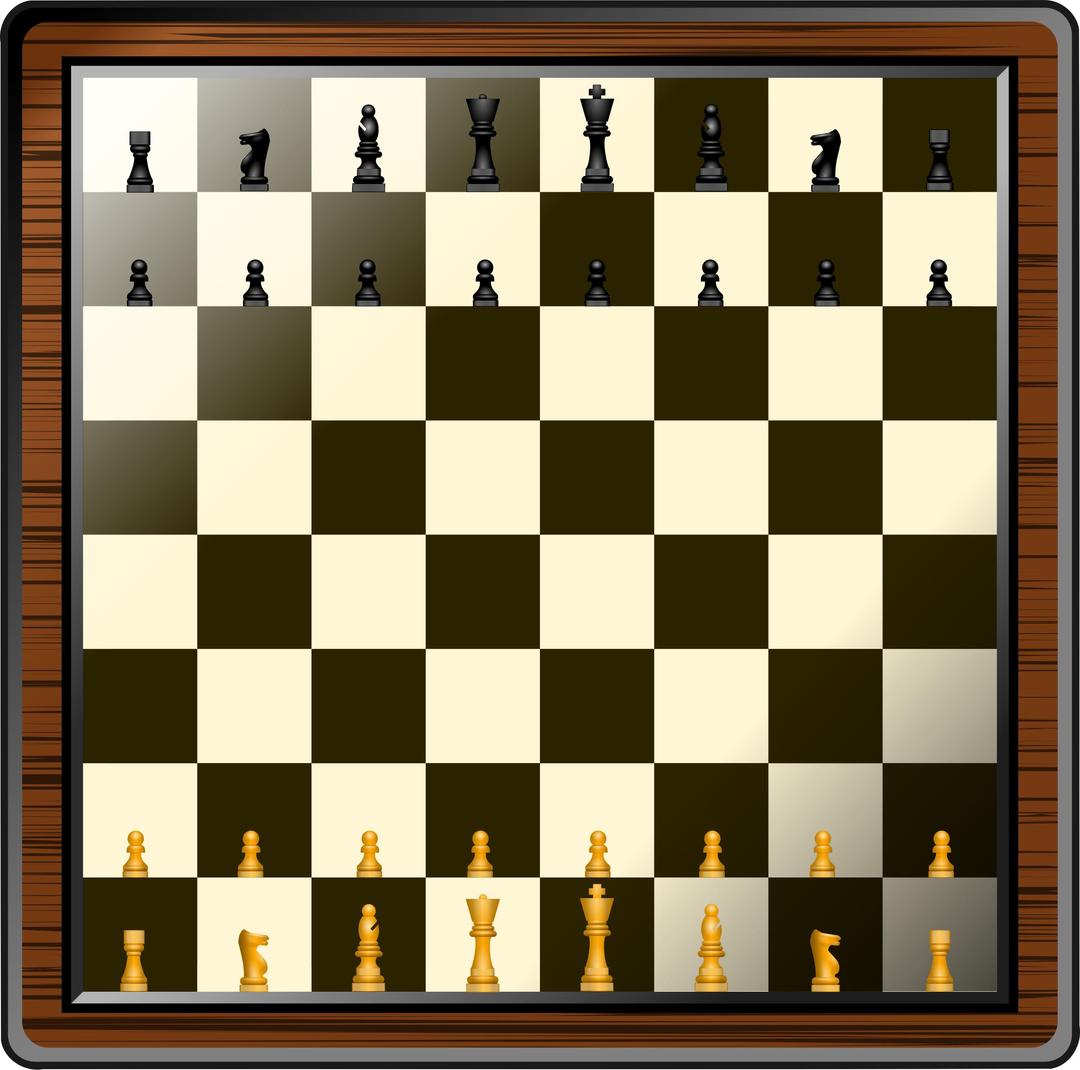 Fancy Chess Board And Pieces png transparent