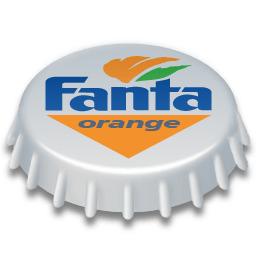 Fanta Bottle Cap png transparent