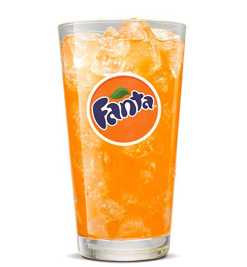 Fanta Orange In A Glass png transparent