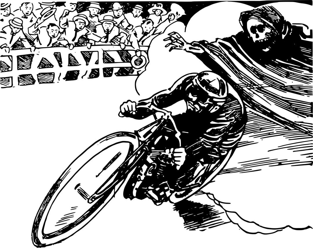 Fast Bike and Death png transparent