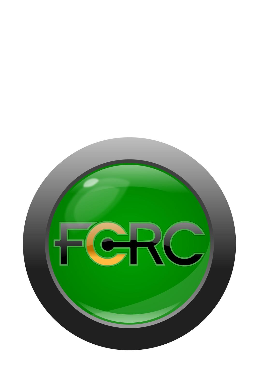FCRC button/logo with text png transparent