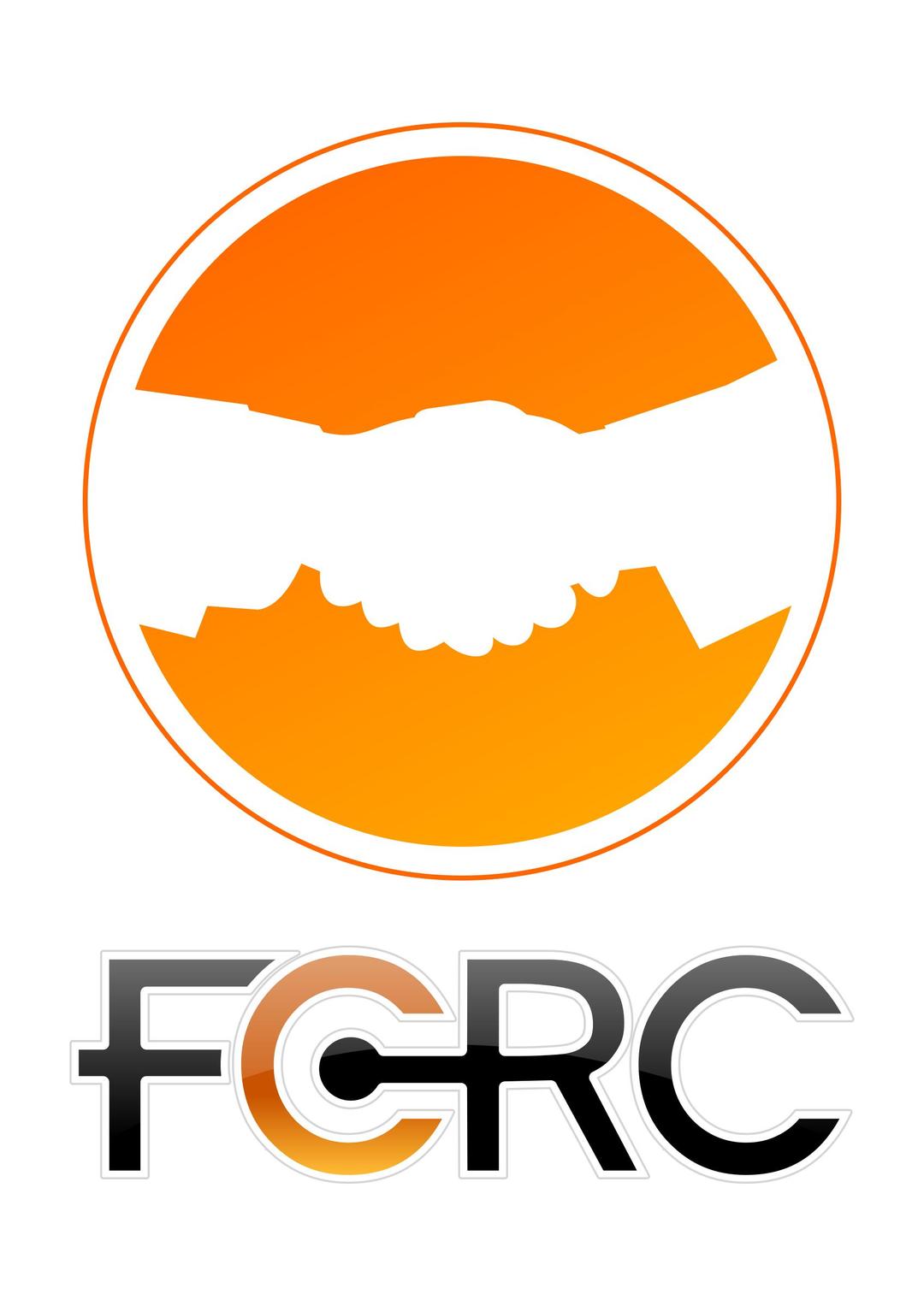 FCRC logo handshake png transparent
