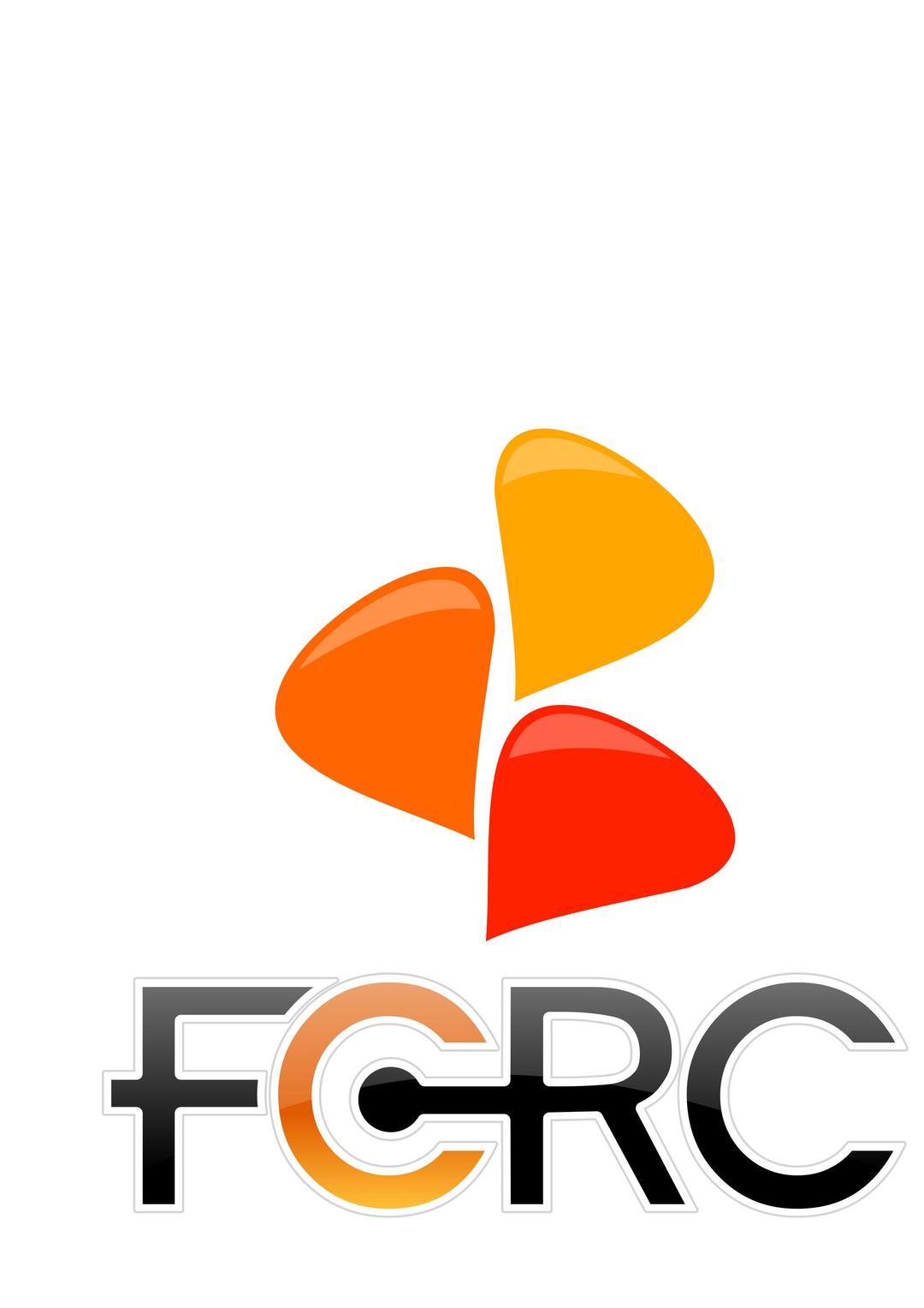 FCRC speech bubble logo and text png transparent