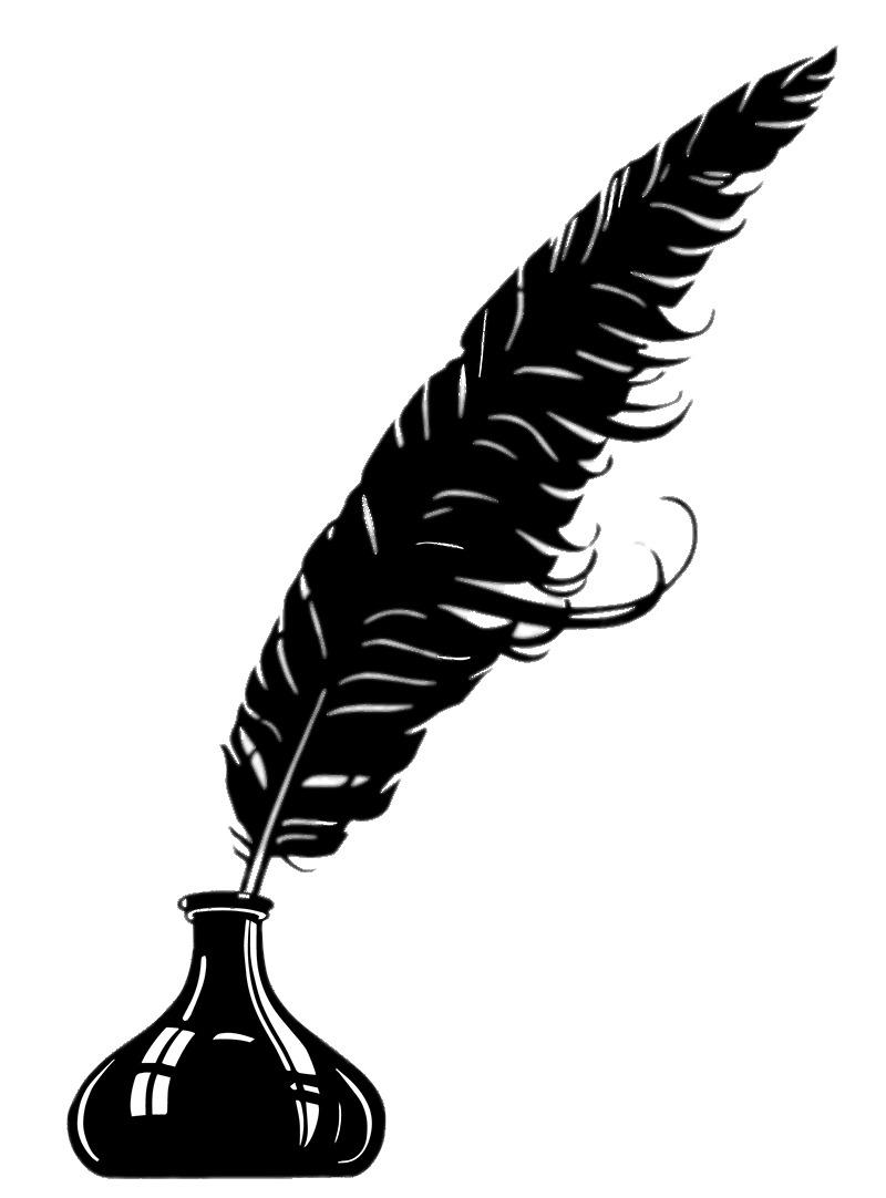 Feather Quill Pen Clipart png transparent