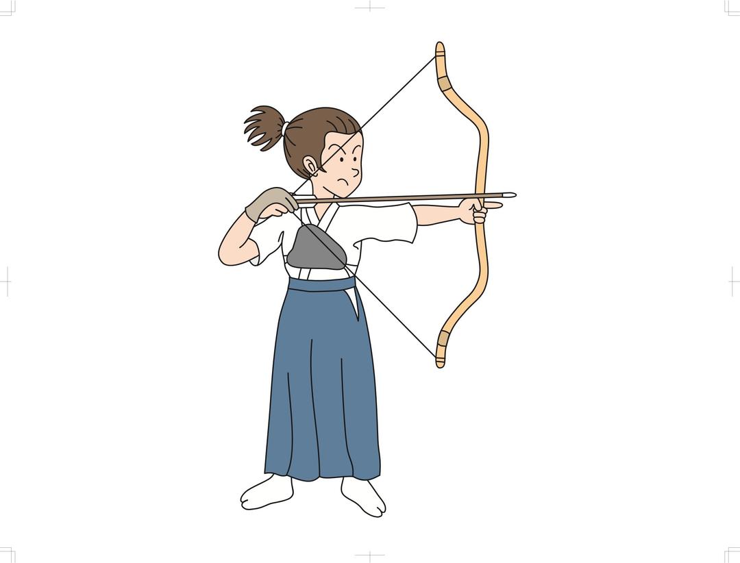 Female Archer png transparent