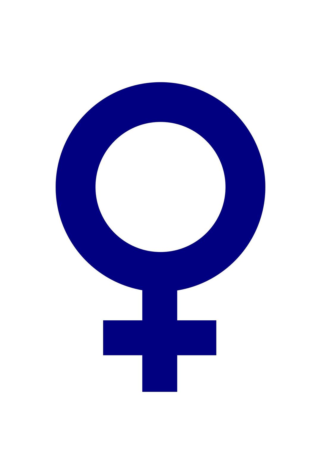 female gender symbol png transparent