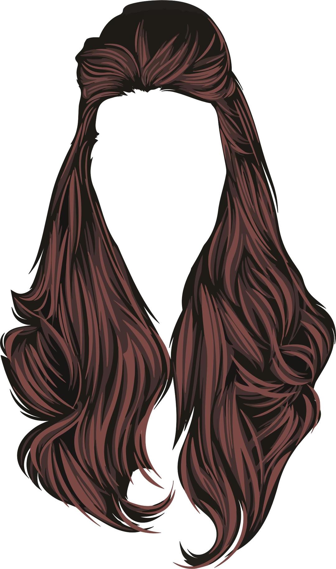 Female Hair png transparent