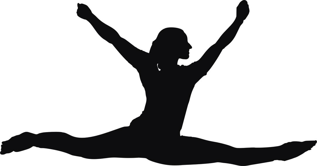 Female Performer Silhouette Minus Cloth png transparent