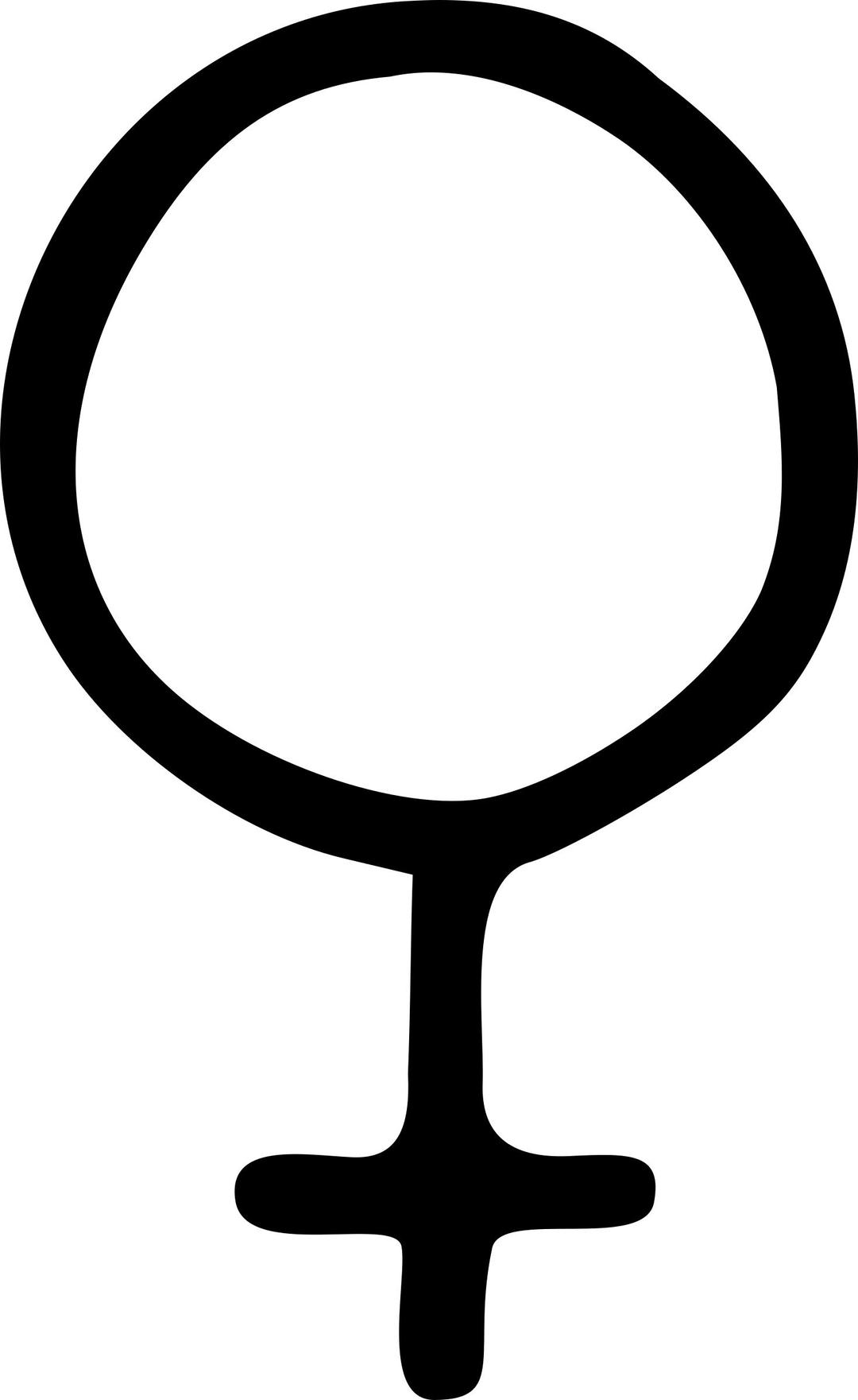 Female Symbol 2 png transparent