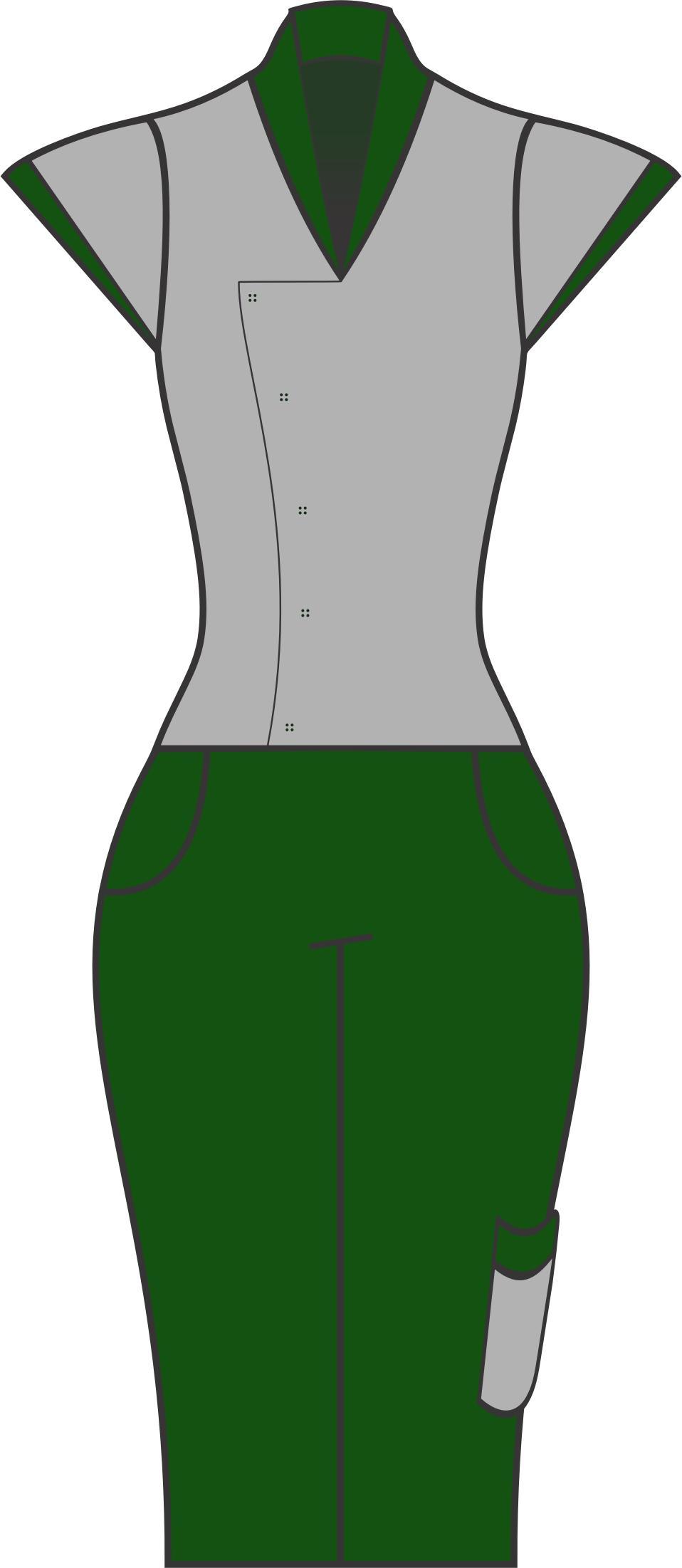Female Uniform png transparent