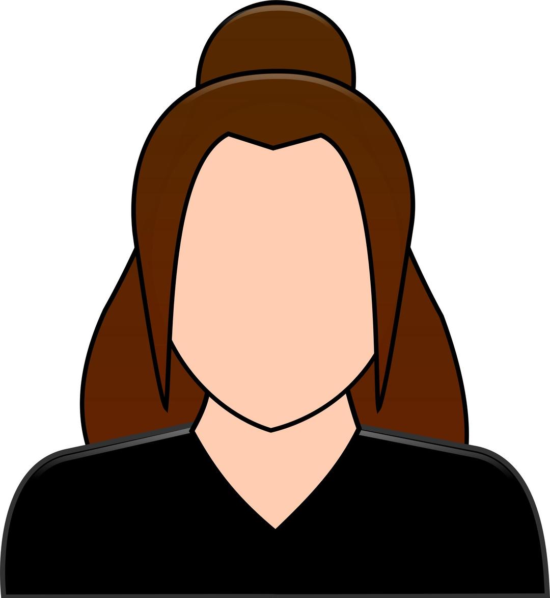 Female User Icon (personalized) png transparent