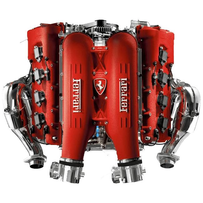 Ferrari Engine png transparent