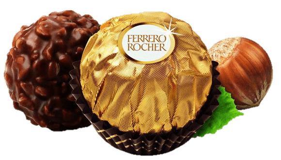 Ferrero Rocher and Nut png transparent
