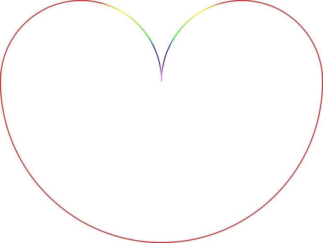 Fibonacci Heart png transparent