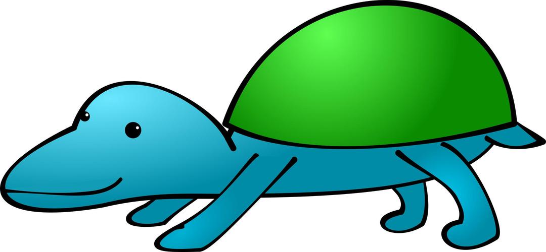 Fictional animal with shell png transparent