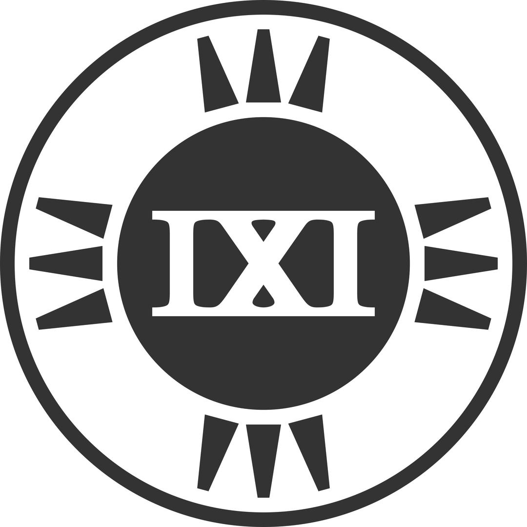 Fictional Brand Logo: IXI Variant A png transparent