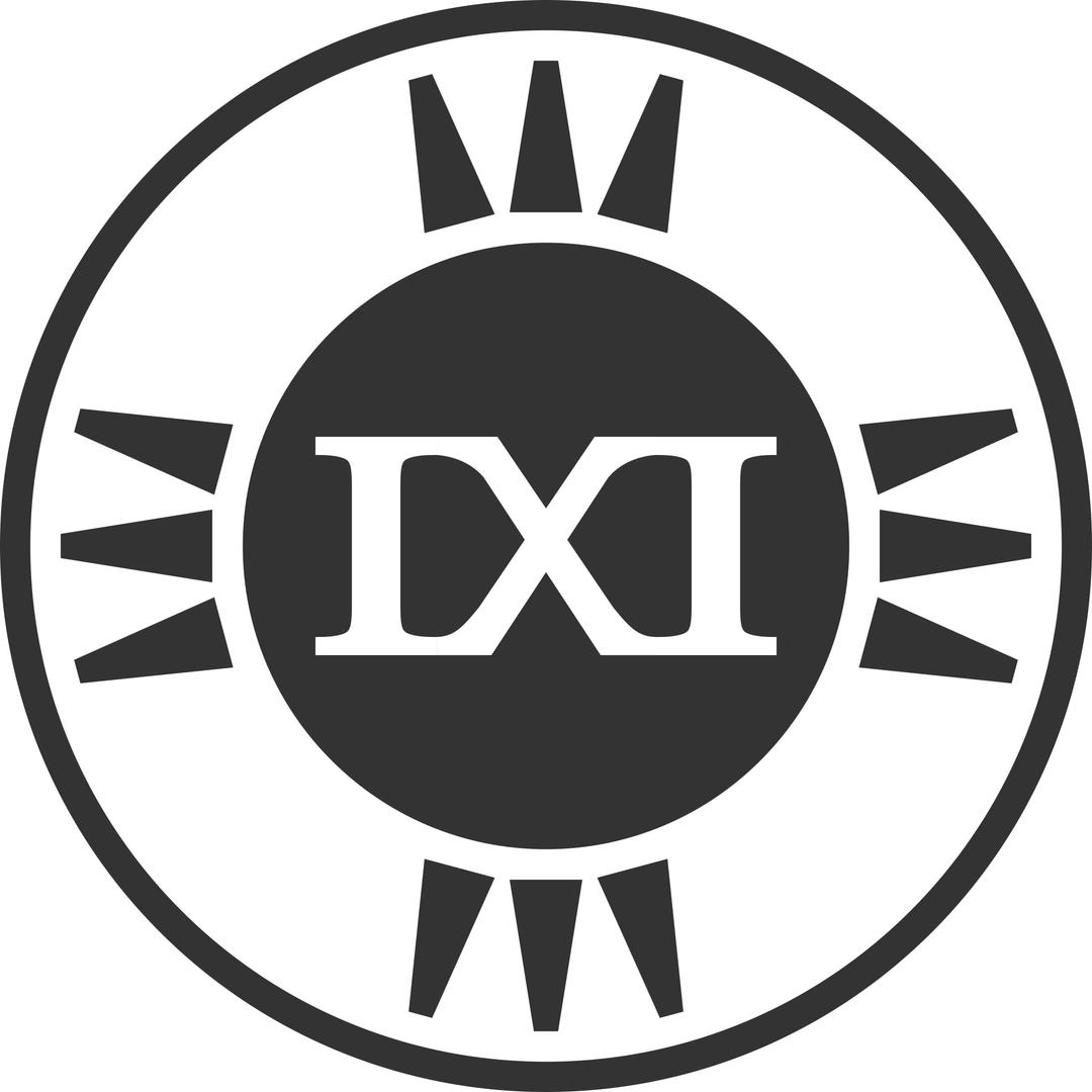 Fictional Brand Logo: IXI Variant D png transparent