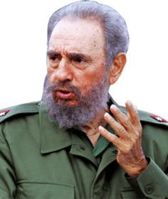 Fidel Castro Face png transparent