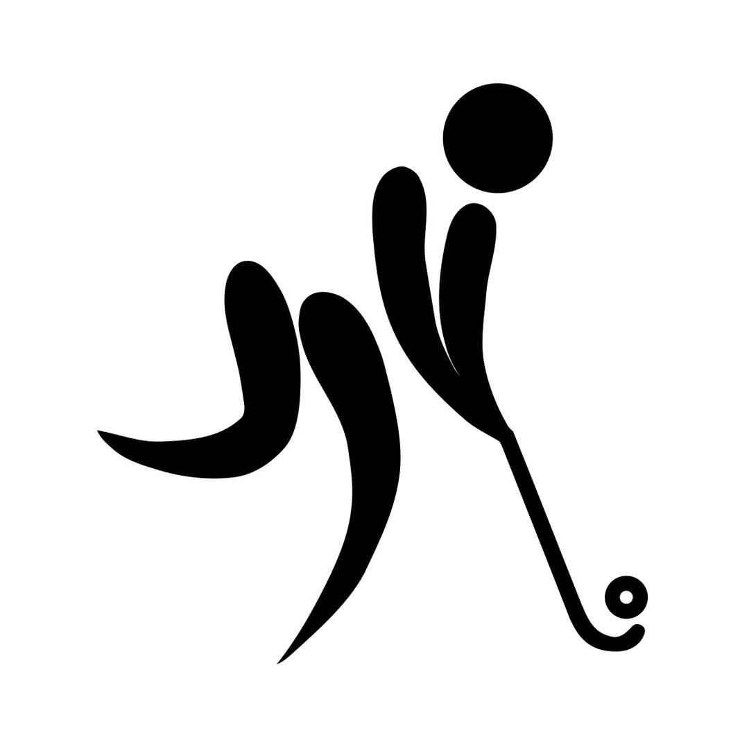 Field Hockey Clipart png transparent