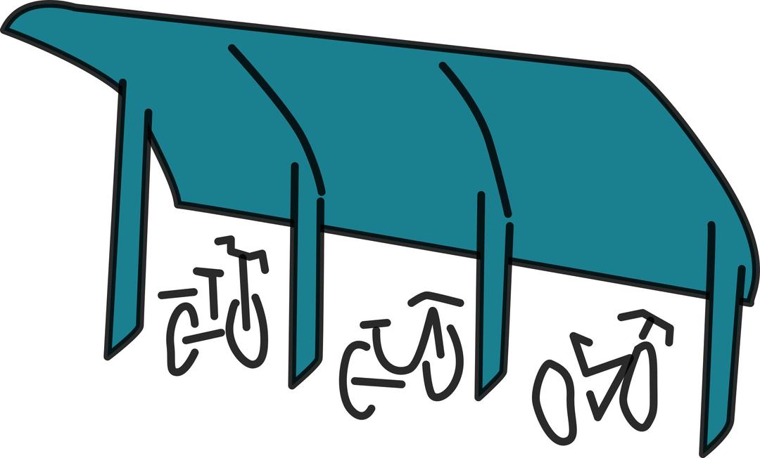 fietsenstal png transparent