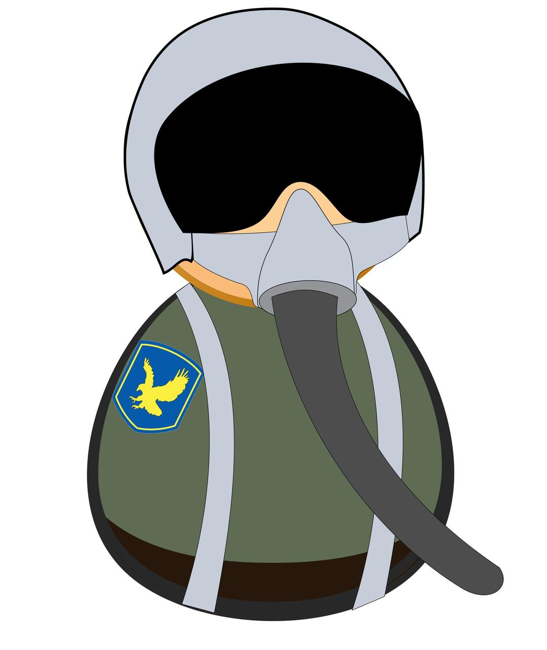 Fighter pilot icon png transparent