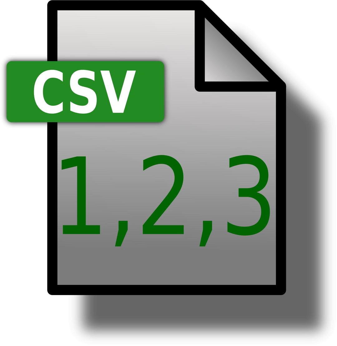 file-icon-csv png transparent