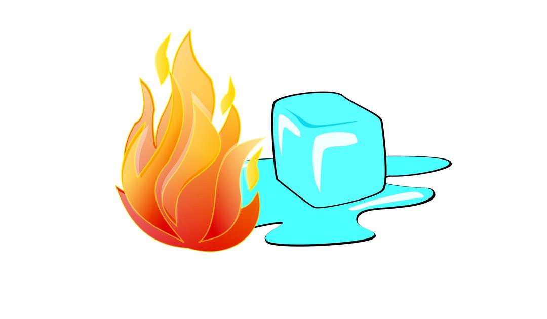 Fire and Ice png transparent