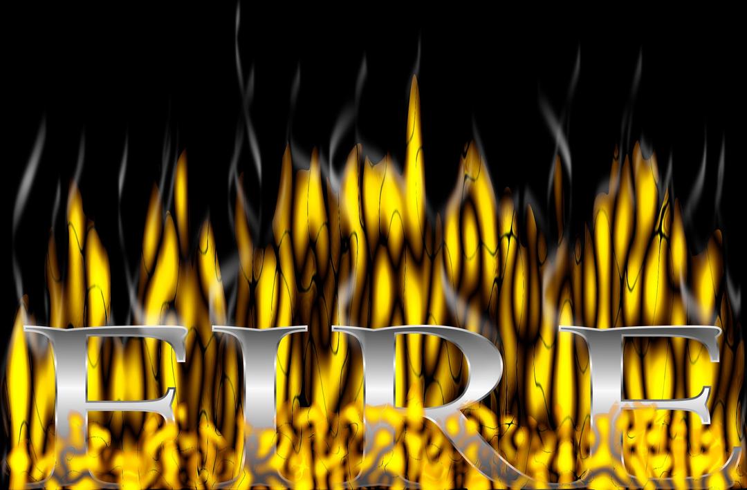 Fire and Smoke Filter png transparent