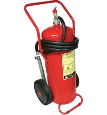 Fire Extinguisher on Wheels png transparent