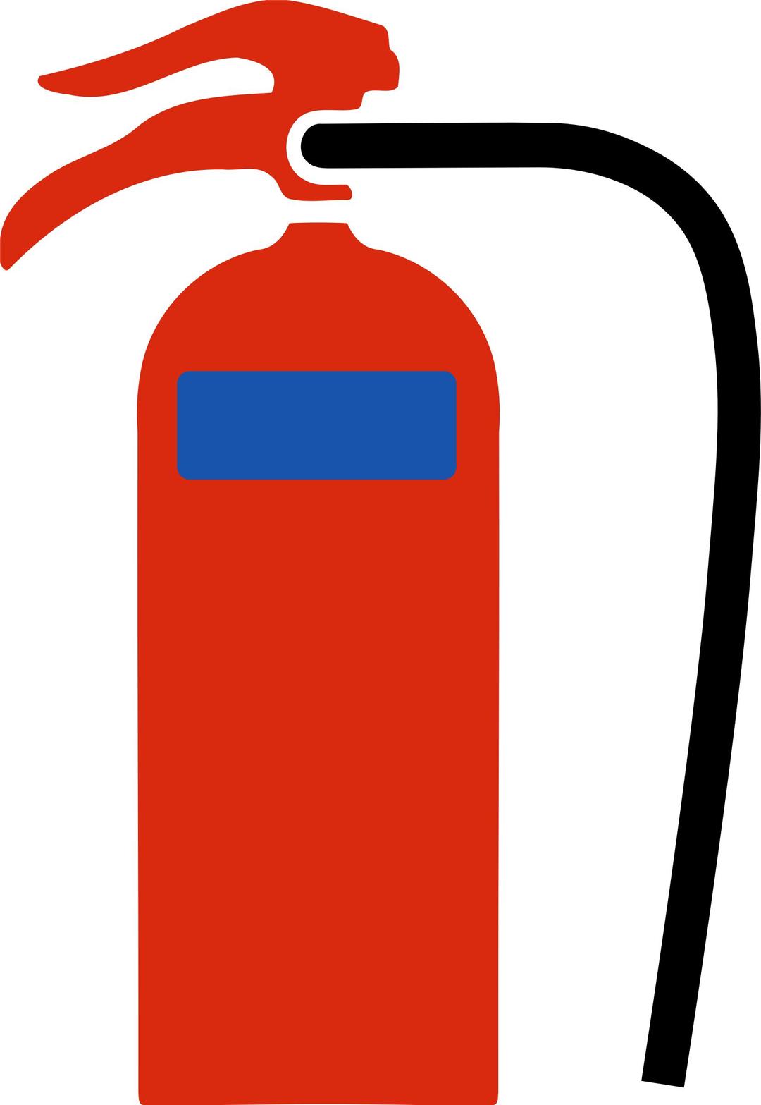Fire extinguisher - powder png transparent