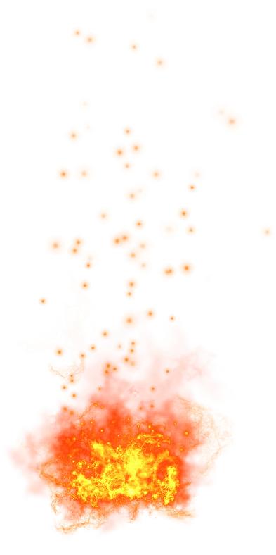 Fire Growing png transparent