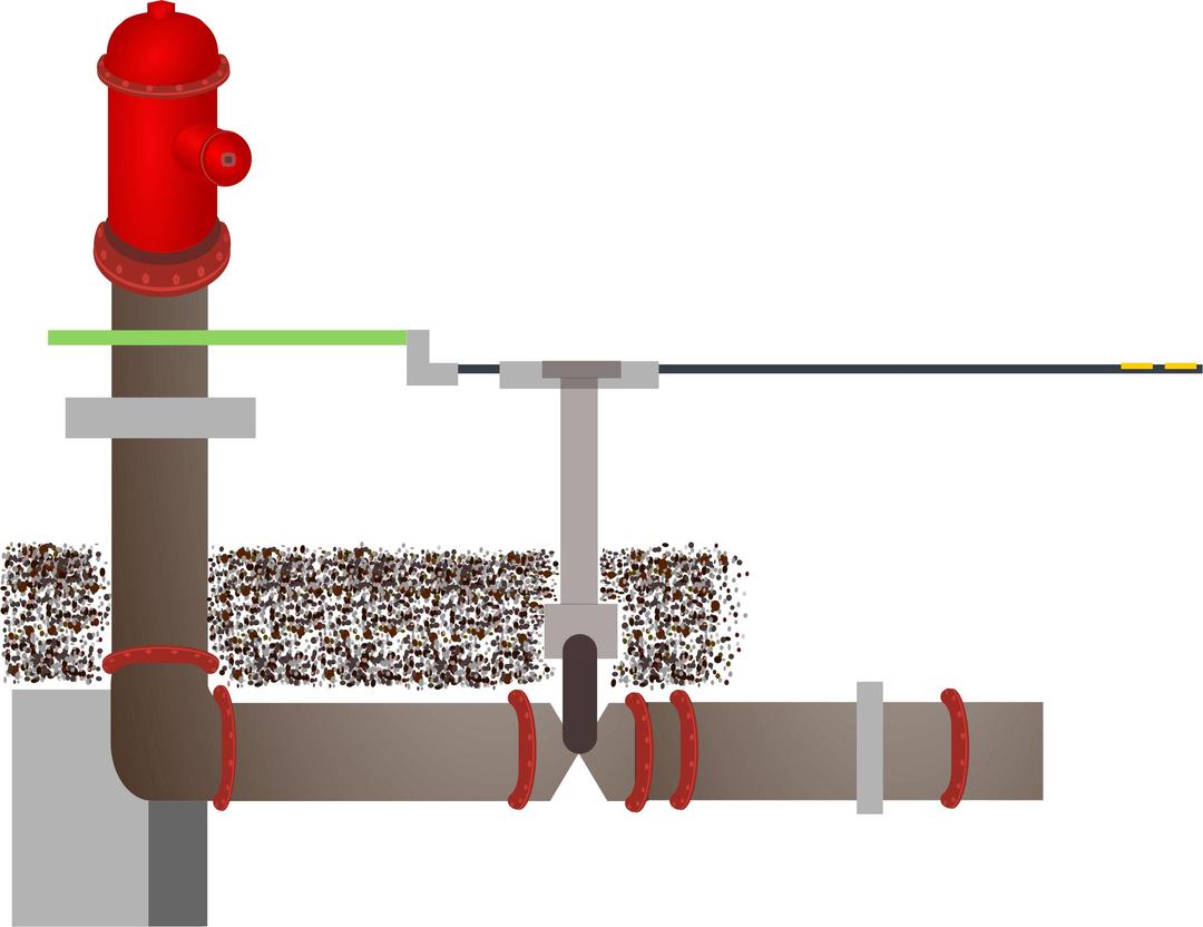 fire hydrant pipes png transparent