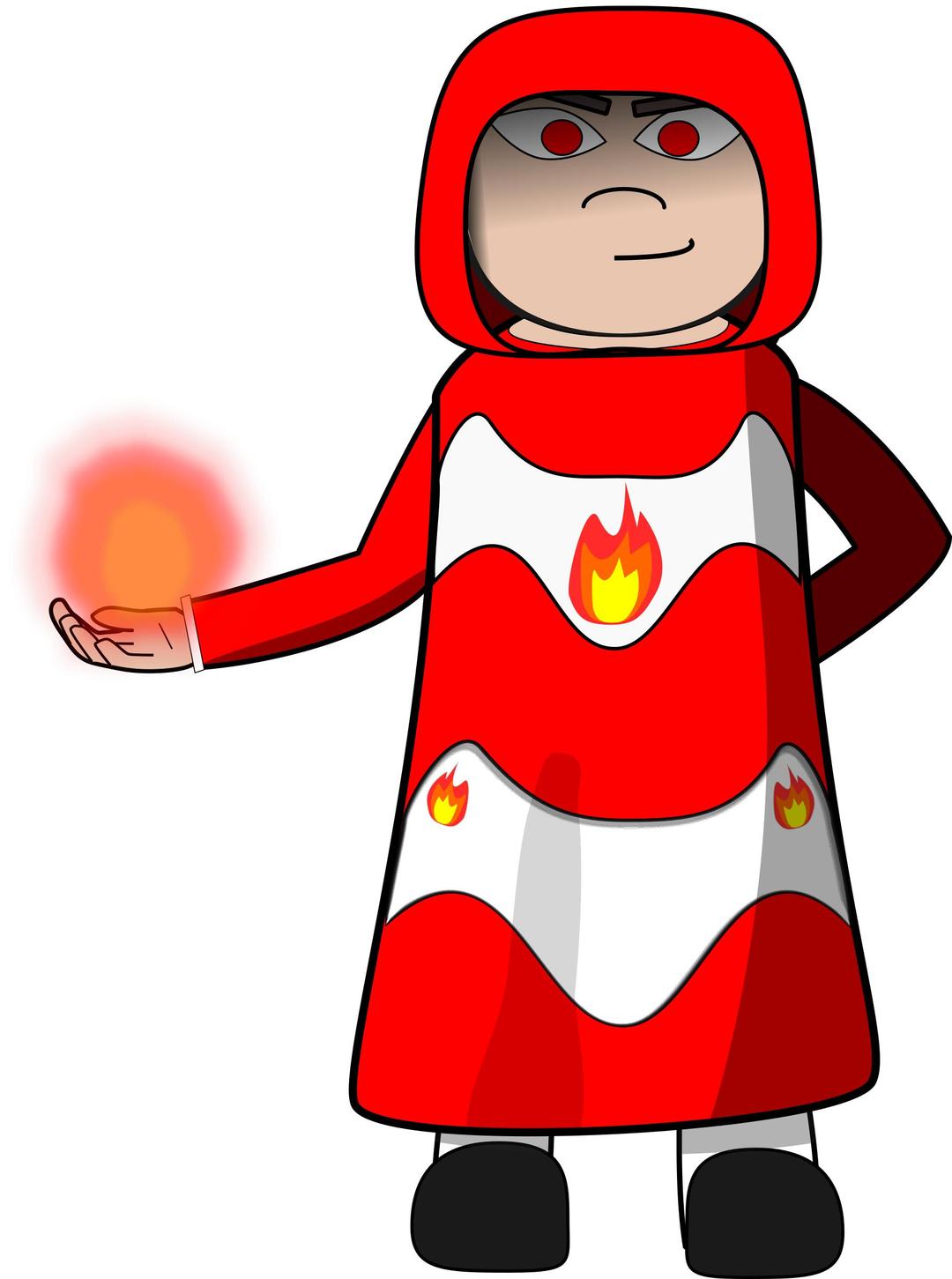 Fire Mage png transparent