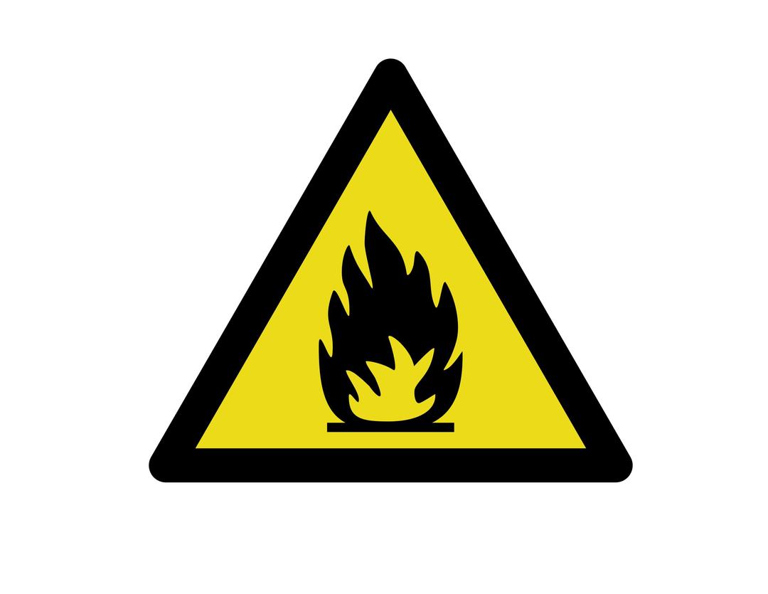 Fire Warning png transparent