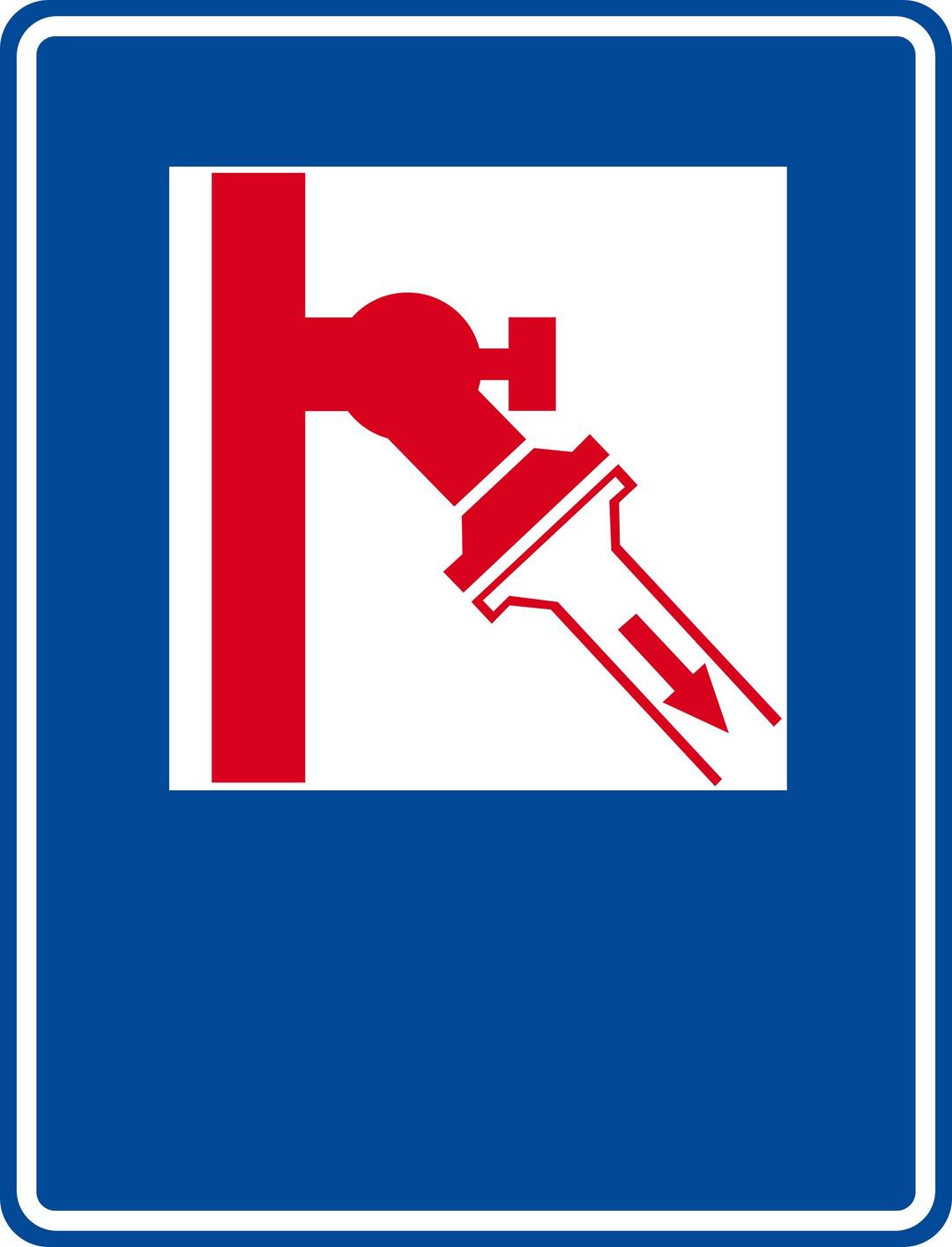 Fireplug sign png transparent