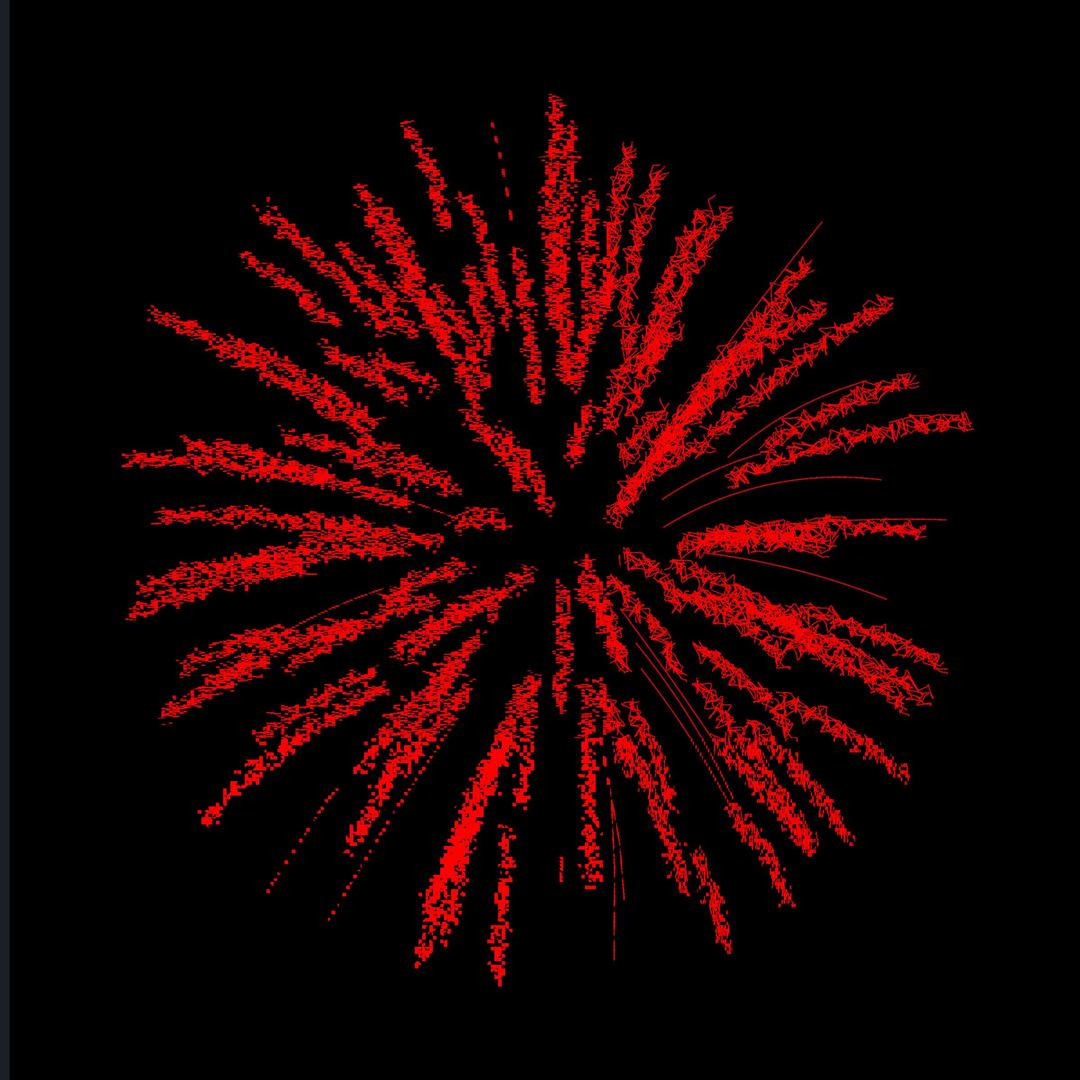 firework rendering glitch png transparent