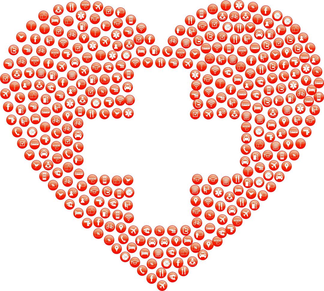 First Aid Heart Icons png transparent