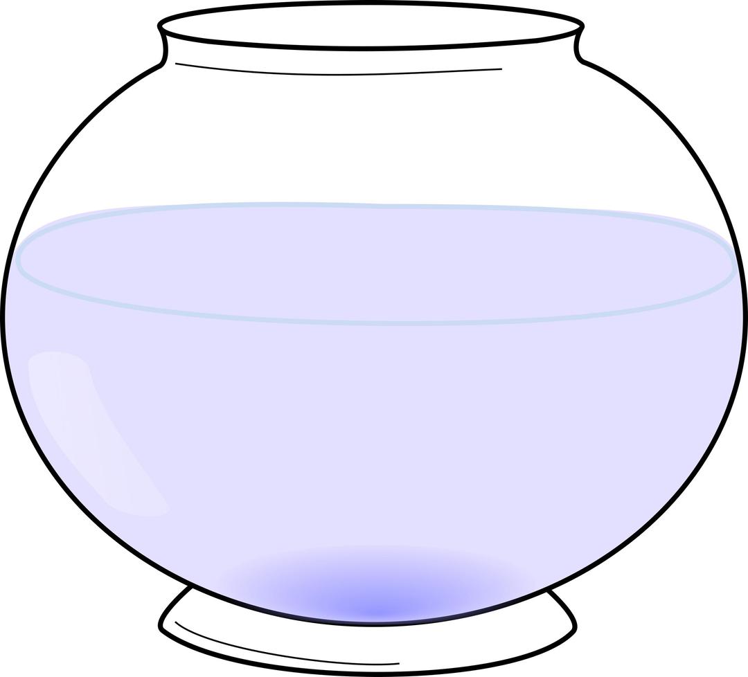 Fishbowl png transparent