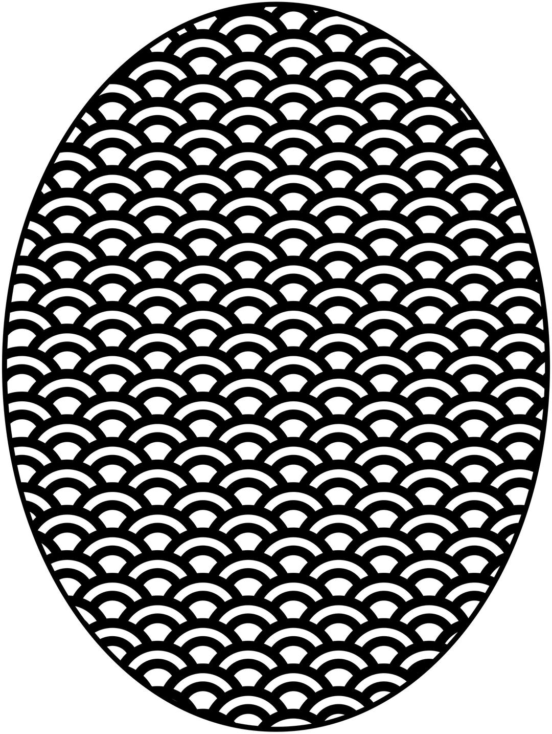 fishscale pattern 02 png transparent