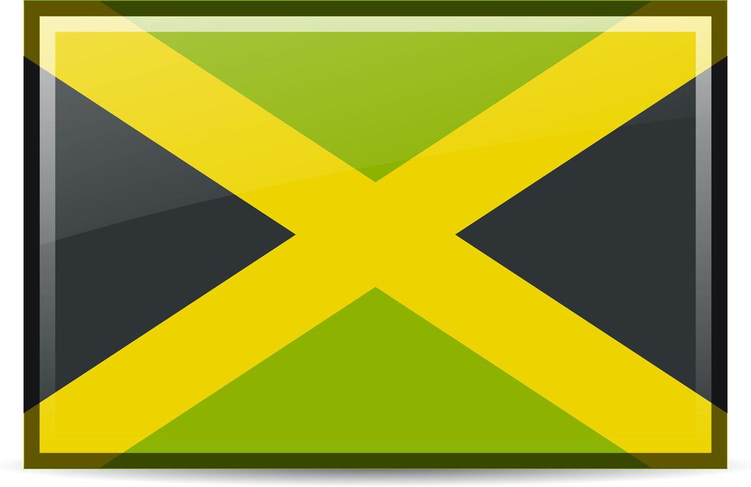 flag jamaica png transparent