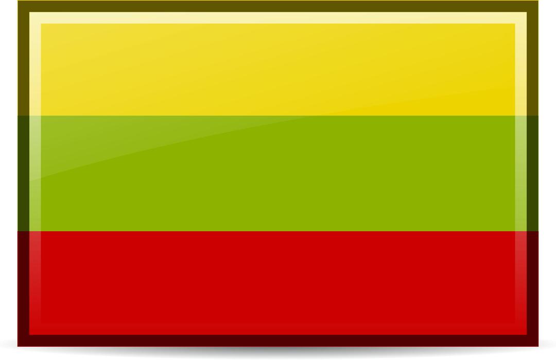 flag lithuania png transparent