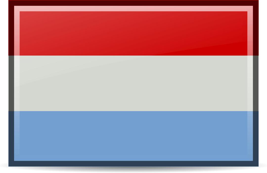 flag luxembourg png transparent